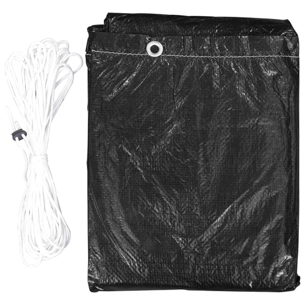 vidaXL Hagemøbeltrekk 2 stk 10 maljer 205x90 cm