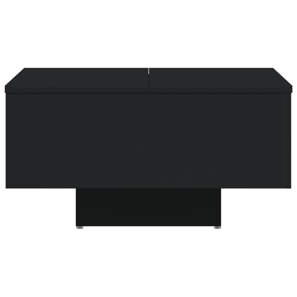 vidaXL sofabord 60x60x31,5 cm konstrueret træ sort