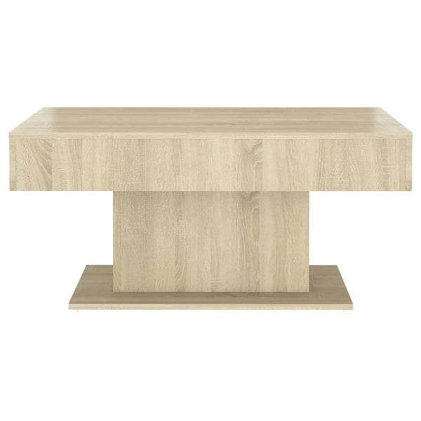 vidaXL sofabord 96x50x45 cm spånplade sonoma-eg
