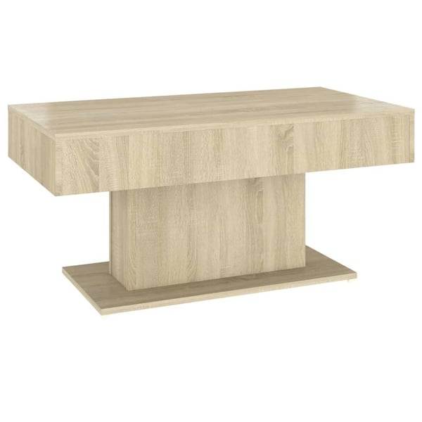 vidaXL sofabord 96x50x45 cm spånplade sonoma-eg