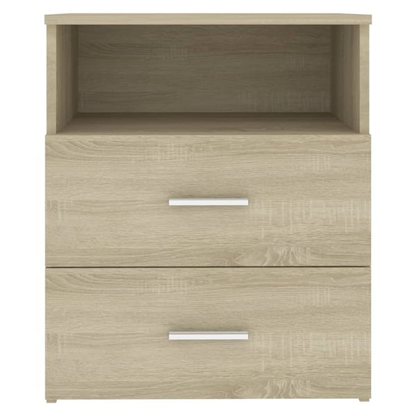 vidaXL Nattbord 2 stk sonoma eik 50x32x60 cm