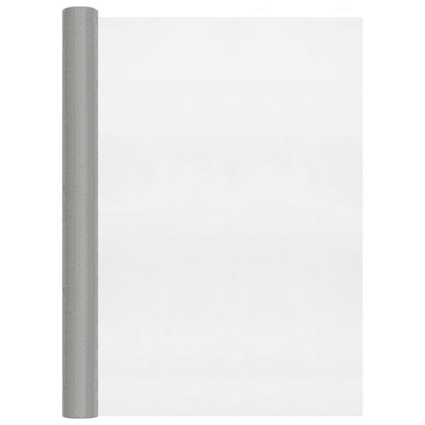 vidaXL net 80x2000 cm rustfrit stål sølvfarvet