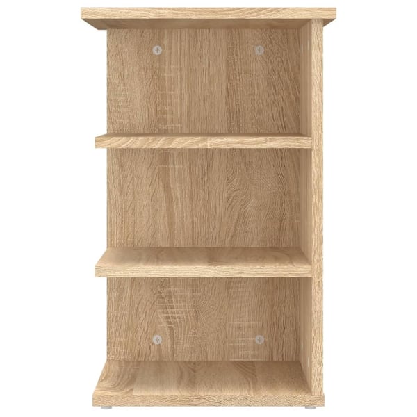 vidaXL Sideskap sonoma eik 35x35x55 cm konstruert tre