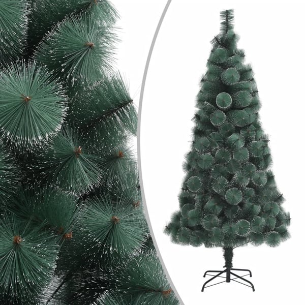 vidaXL Tekojoulukuusi jalustalla vihreä 240 cm PET