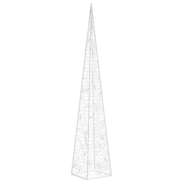 vidaXL dekorativ LED-lyskegle 60 cm akryl blå