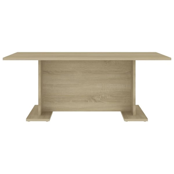 vidaXL Salongbord sonoma eik 103,5x60x40 cm sponplate