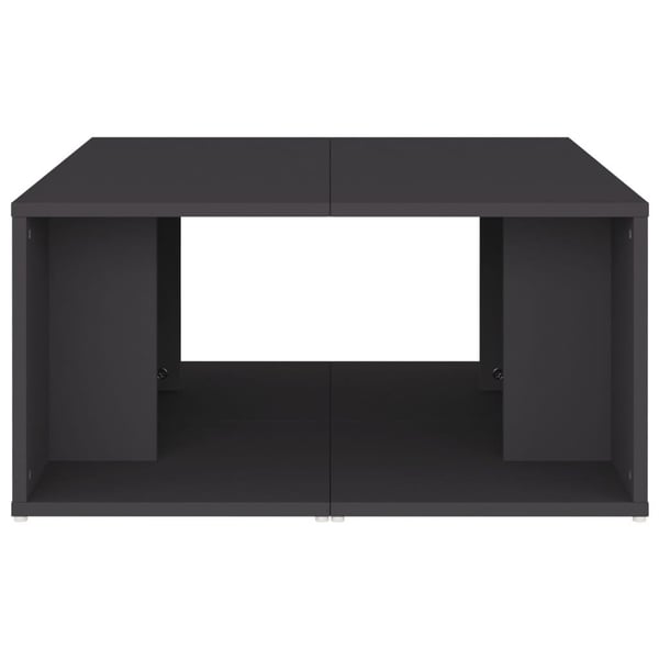 vidaXL sofaborde 4 dele 33x33x33 cm spånplade grå