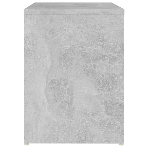 vidaXL sengeskabe 2 stk. 40x30x40 cm spånplade betongrå