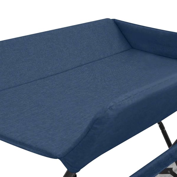 vidaXL puslebord jern marineblå