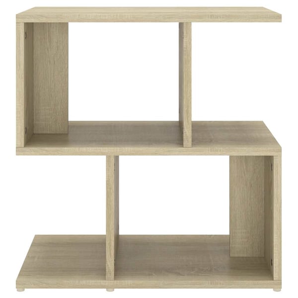 vidaXL sengebord 50x30x51,5 cm konstrueret træ sonoma-eg