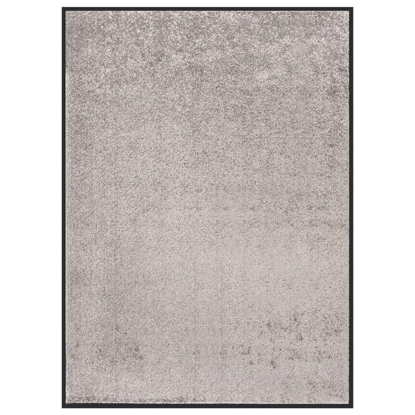 vidaXL Dørmatte grå 60x80 cm
