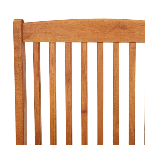 vidaXL Klappstoler 2 stk heltre eukalyptus