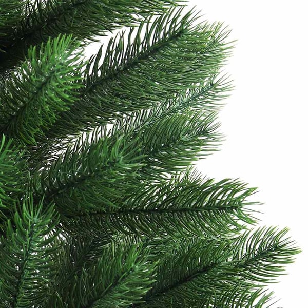 vidaXL Forhåndsbelyst kunstig juletre med kulesett 65 cm grønn