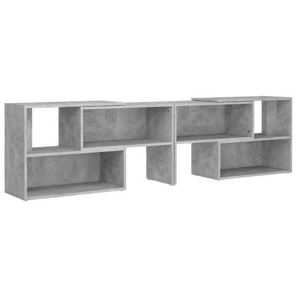 vidaXL TV-benk betonggrå 149x30x52 cm konstruert tre