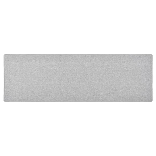 vidaXL Teppeløper lysegrå 80x250 cm