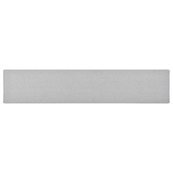 vidaXL Teppeløper  lysegrå 50x250 cm