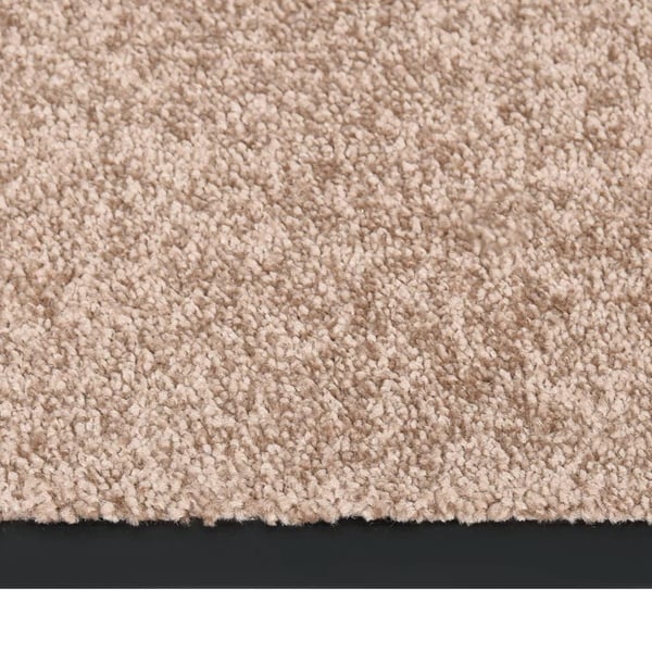 vidaXL Dørmatte beige 40x60 cm