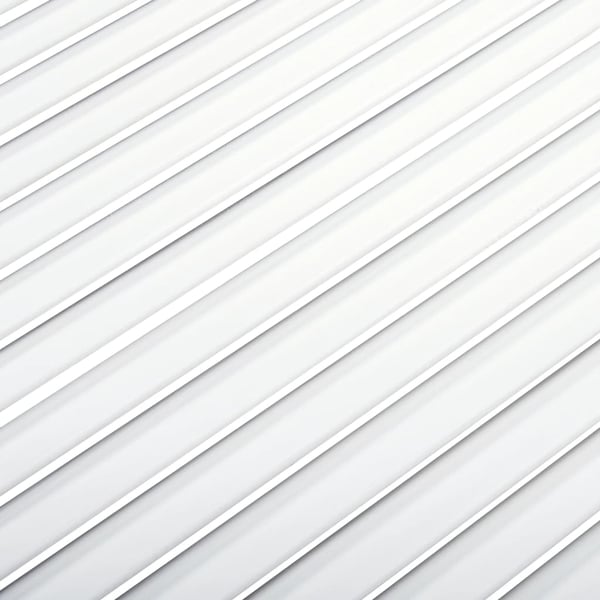 vidaXL Skåpluckor lamelldesign 2 st vit 99,3x39,4 cm massiv furu