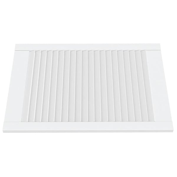 vidaXL skabslåger 4 stk. 69x49,4 cm lameldesign massivt fyr hvid