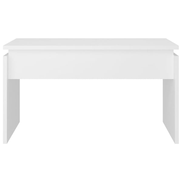 vidaXL sofabord 68x50x38 cm spånplade hvid