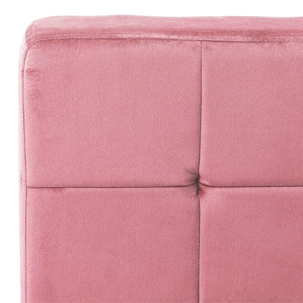 vidaXL lænestol 65x79x87 cm fløjl pink
