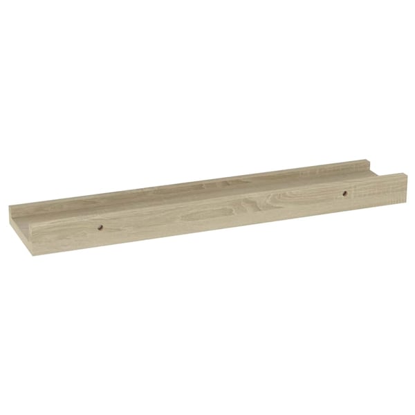 vidaXL væghylder 2 stk. 40x9x3 cm sonoma-eg