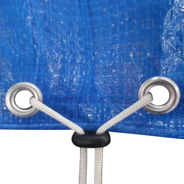 vidaXL Poolskydd 2 st för 360-367 cm rund ovanmarkspool
