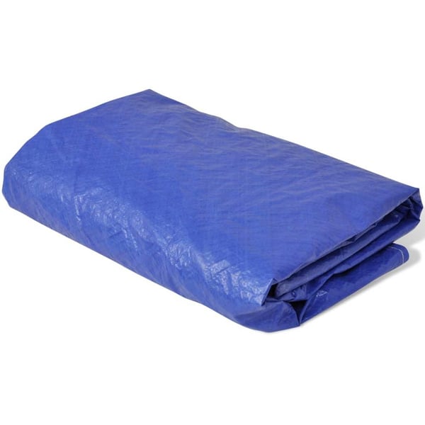 vidaXL Poolskydd 2 st för 360-367 cm rund ovanmarkspool