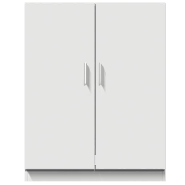 vidaXL Vaskemaskinskap hvit 71x71,5x91,5 cm
