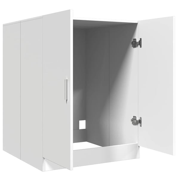 vidaXL Vaskemaskinskap hvit 71x71,5x91,5 cm