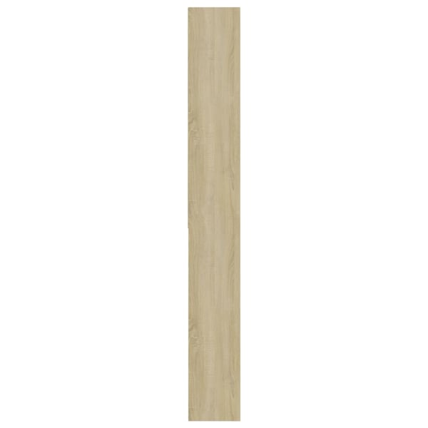vidaXL Vaskemaskinskap sonoma eik 64x24x190 cm