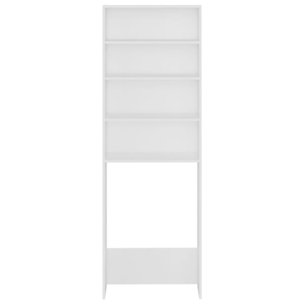 vidaXL Vaskemaskinskap hvit 64x24x190 cm