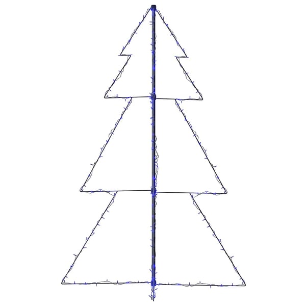 vidaXL Juletre kjegle 200 LED innendørs og utendørs 98x150 cm