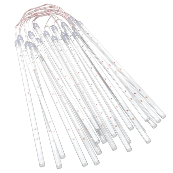 vidaXL Meteorivalot 20 kpl 30 cm värikäs 480 x LED sisä/ulko