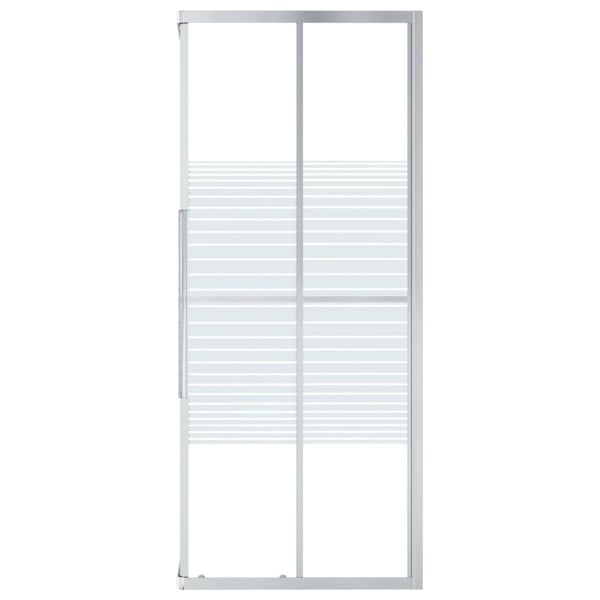 vidaXL brusekabine 80x80x180 cm sikkerhedsglas