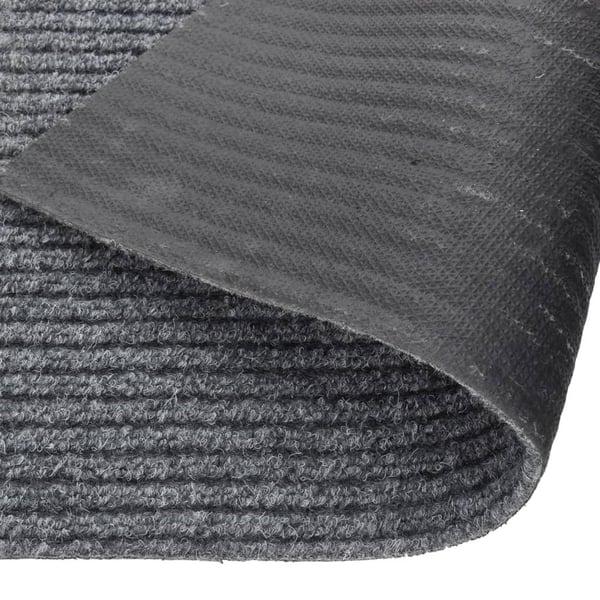 vidaXL Smussfangende teppeløper grå 100x250 cm