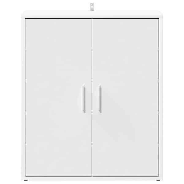 vidaXL skoreol 60x35x70 cm spånplade hvid