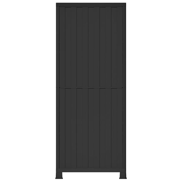 vidaXL Muovikaappi 68x39x171,5 cm