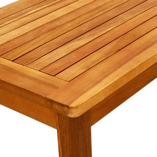 vidaXL Hagesalongbord 70x40x36 cm heltre akasie