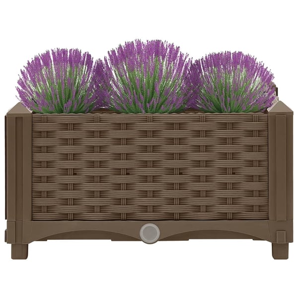 vidaXL højbed 40x40x23 cm polypropylen