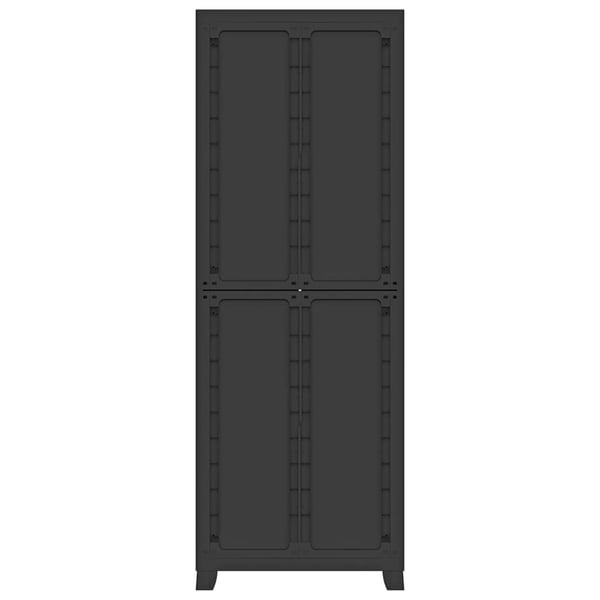 vidaXL Plastskåp 65x45x181 cm