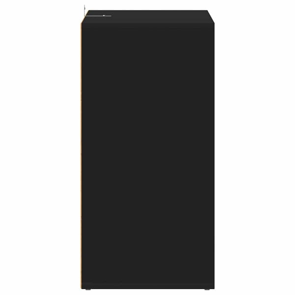 vidaXL Skoskap svart 60x35x70 cm konstruert tre