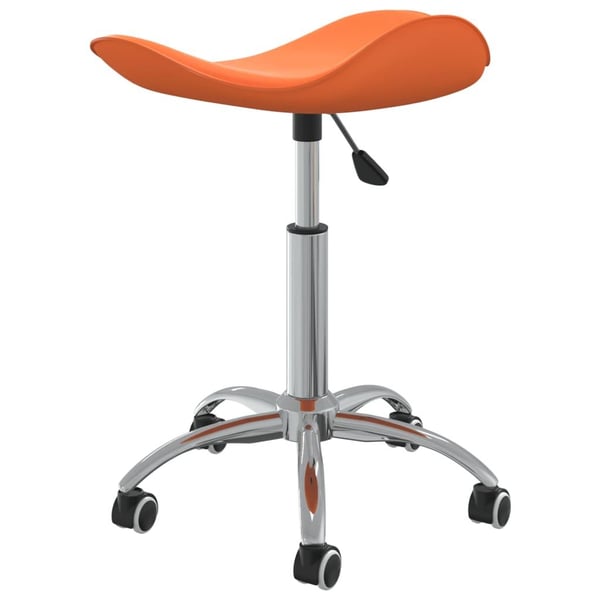 vidaXL kontorstol kunstlæder orange