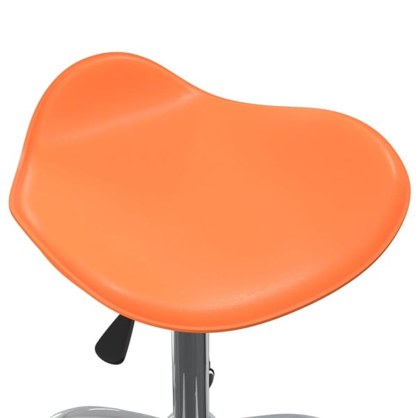vidaXL kontorstol kunstlæder orange