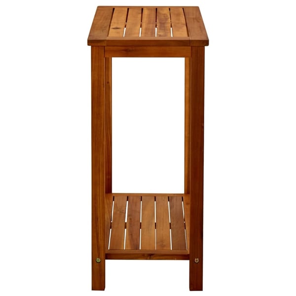vidaXL Hagekonsollbord 80x35x75 cm heltre akasie