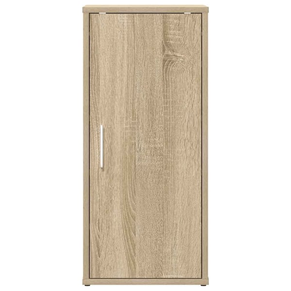 vidaXL skoreoler 2 stk. 32x35x70 cm spånplade sonoma-eg