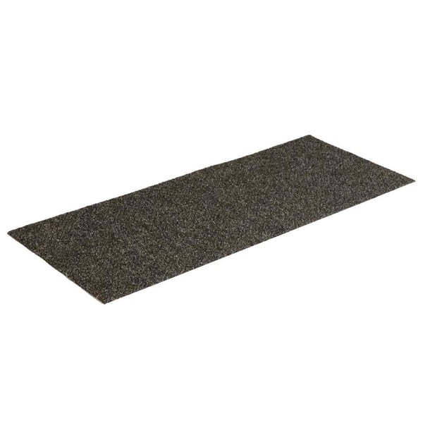 vidaXL Trappematter selvklebende 15 stk 60x25 cm antrasitt rektangulære