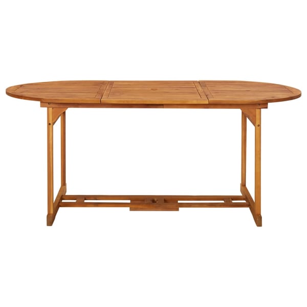 vidaXL havebord 180x90x75 cm massivt akacietræ
