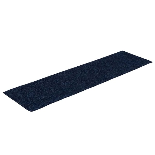 vidaXL Trappematter selvklebende 15 stk 76x20 cm marineblå rektangulære
