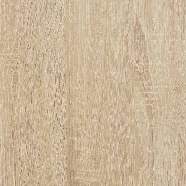 vidaXL sidebord 33x33x34,5 cm konstrueret træ sonoma-eg
